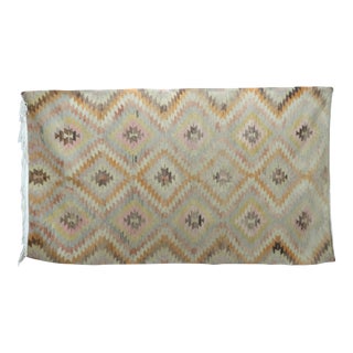 Mid 20th Century Vintage Turkish Kilim Rug-5′8″ × 10′ For Sale