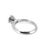 Metal Tiffany & Co. The Tiffany Setting Platinum Gia 1.24ct Diamond Engagement Ring, Size 4.5 For Sale - Image 7 of 11