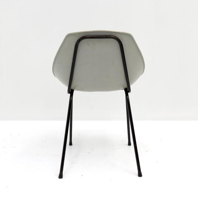 Metal Set of Three Pierre Guariche for Meurop ‘Coquillage’ Dining Chairs, 1960 For Sale - Image 7 of 9