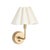 The Polly Wall Sconce brings an air of refined elegance with its single scalloped shade, casting a warm and comforting...