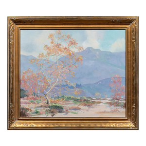 Mid 20th Century Esther Eddy Hasting 'Whispers of Autumn Light' Landscape Painting, Framed