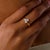 This beautiful Victorian diamond ring is a charming antique piece from the 1880’s, crafted in rich 18k yellow gold and set...