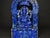 Gemstone Finest Lapis Lazuli Ganesha 8.5" Hand Carved Gemstone Indian God Sculpture For Sale - Image 7 of 14