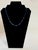 Art Deco Vintage 1920s Art Deco Egyptian Revival Cobalt Blue Czech Glass Tubular Bead Necklace For Sale - Image 3 of 6