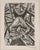 Modern "Accidente" - 1943 Linocut on Paper by Leopoldo Méndez For Sale - Image 3 of 5