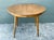 Tan Vintage Tiger Maple Extendable Dining Table For Sale - Image 8 of 12