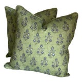 Gp&j Baker Poppy Sprig Pillow Cover For Sale