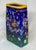 Mad Studios Multicolor Art Glass Vase Dichroic Butterfly Dragonflies Gecko For Sale - Image 9 of 12