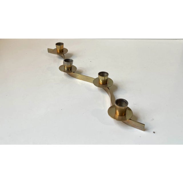 Scandinavian Organic Candelabra in the style of Josef Frank, 1960s For Sale - Image 4 of 6