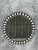 Late 20th Century Vintage Moroccan Round Inlaid Wood Wall Mirror For Sale - Image 5 of 12