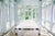 Mitchell Gold + Bob Williams White Quartz Dining Table W/ Chrome Base 84” For Sale - Image 9 of 10