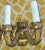 Late 19th Century 19thc French Antique Louis XV Manor Carved Giltwood Baroque Sconces a - Pair For Sale - Image 5 of 12