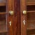 Wood Welsh Oak and Mahogany Cupboard, 1800s For Sale - Image 7 of 12