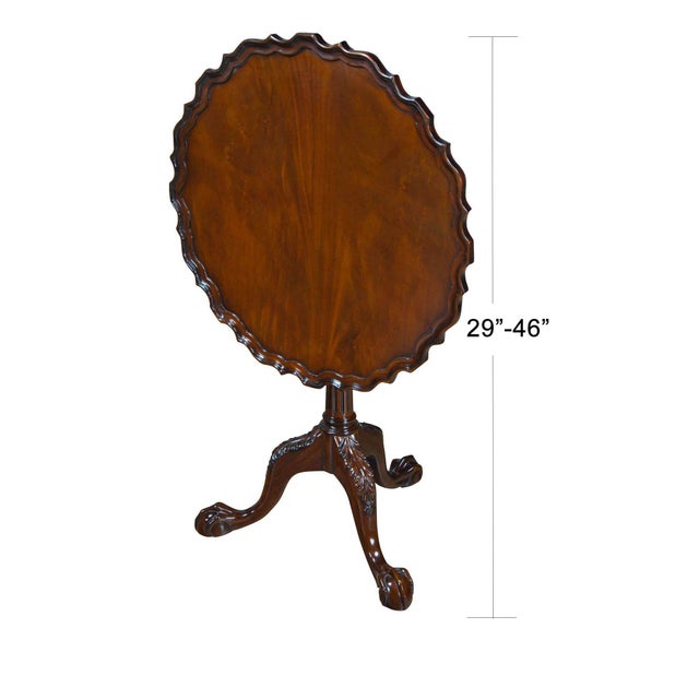 First made popular in the 18th Century this fantastic antique reproduction Philadelphia Tilt Top Table features all of the...