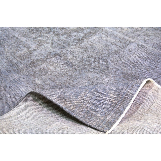 1950s Vintage Hand Knotted Wool Rug, 9'x12'7" For Sale - Image 5 of 5