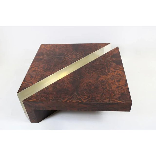 Vintage Coffee Table in Briarwood, 1970 For Sale - Image 6 of 10