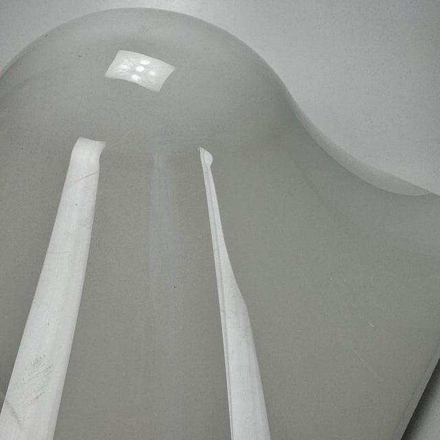 Mid-Century Modern Large Bolla Flush Mount Lamp from Martinelli Luce, Italy, 1970s For Sale - Image 3 of 11