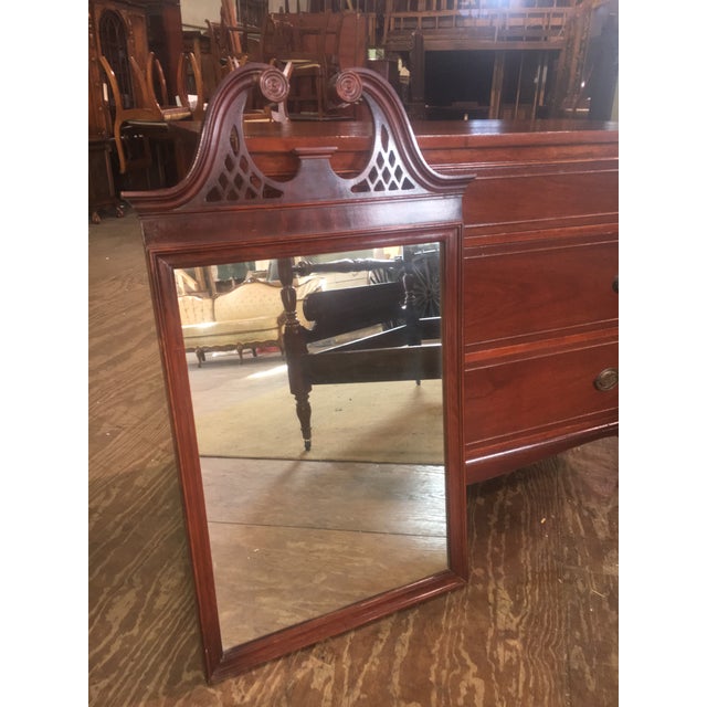 Antique Chippendale Style Mahogany Pineapple Post Bedroom Set Chairish