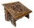 19th Century Gothic Revival Carved Wood Book Stand For Sale