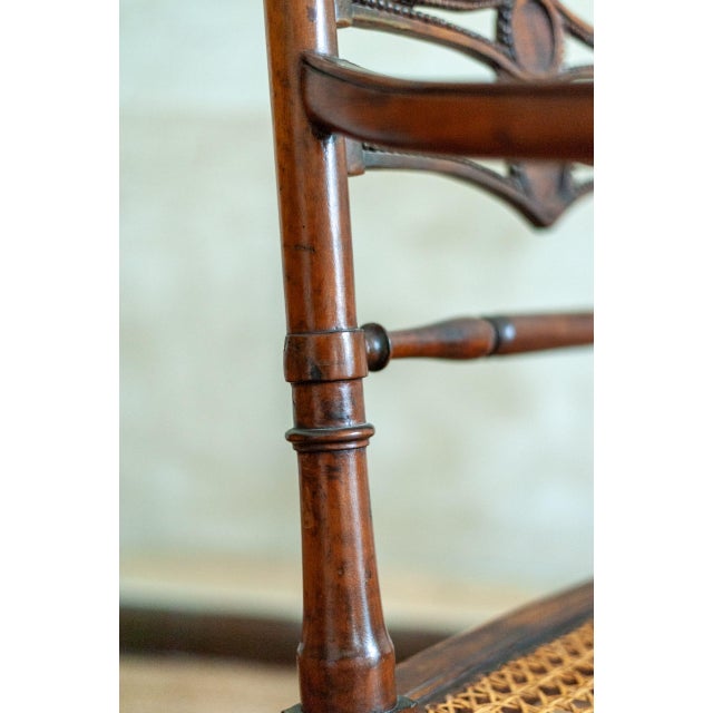 Wood Wooden Chairs with Vienna Straw, 1890s, Set of 2 For Sale - Image 7 of 16
