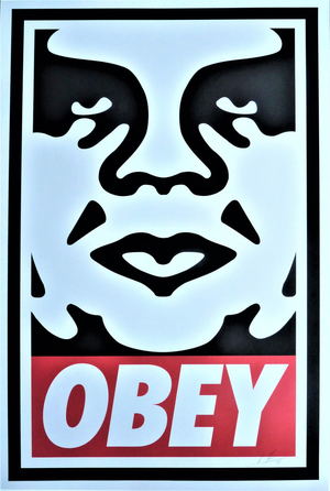 Shepard Fairey, Obey Icon, Lithograph