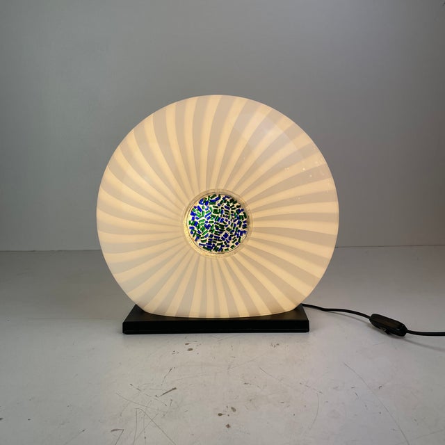 1980s Murano Glass Table Lamp, Italy, 1980s For Sale - Image 5 of 18