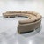 1970s 1970s Serpentine Sectional Sofa With Brass Feet For Sale - Image 5 of 11