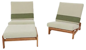 Mid-Century GE-420 Living Room Set by Hans J. Wegner for Getama, Set of 3