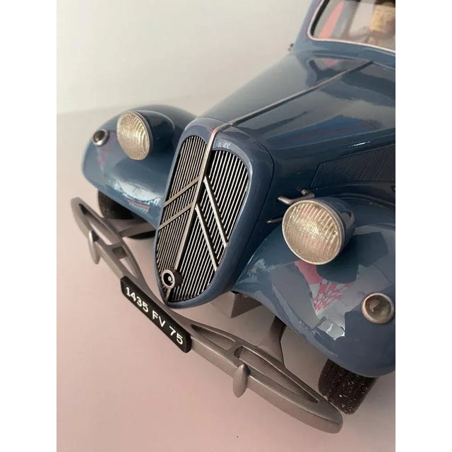 Blue ARJ07 Blake & Mortimer Model Car by Michel Aroutcheff, 2012 For Sale - Image 8 of 13