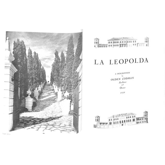 "La Leopolda: A Description by Ogden Codman Architect and Owner 1939" 1987 Codman, Ogden For Sale - Image 11 of 13