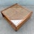 Mid 20th Century Vintage Boho Chic Cane and Oak Glass Top Coffee Table For Sale - Image 5 of 9