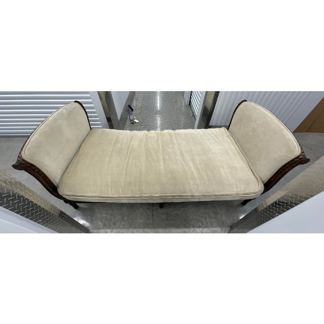 Gorgeous Antique Louis XVI French Daybed Sofa Settee For Sale - Image 10 of 14