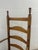 Antique Ladder Back Chair Woven Early 19th Century For Sale - Image 12 of 12