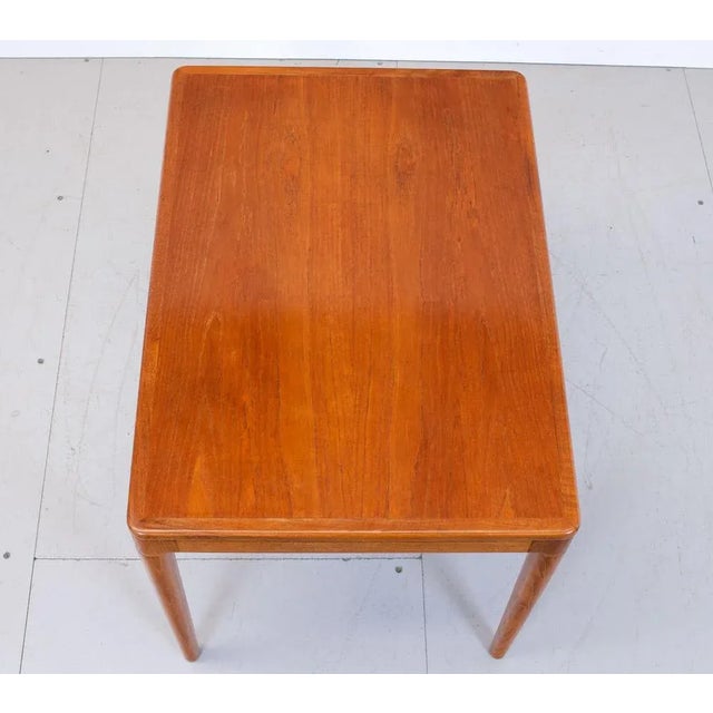 1960s Danish Teak Side Table by Arne Hovmand-Olsen for Mogens Kold, 1960s For Sale - Image 5 of 9