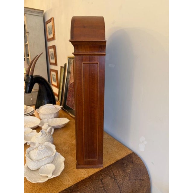 1970s Walnut Veneer Wall Curio For Sale In New York - Image 6 of 7