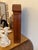 1970s Walnut Veneer Wall Curio For Sale In New York - Image 6 of 7