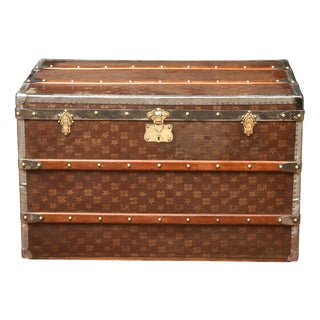 Bigot-Morand Monogrammed Trunk For Sale