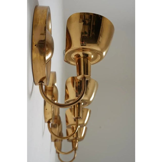 Mid-Century Sconce in Brass attributed to Josef Frank for Svenskt Tenn, 1960s For Sale - Image 6 of 11