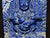 Finest Lapis Lazuli Tibetan Makahala Statue 9.5" Natural Gemstone Hand Carved For Sale - Image 10 of 14