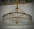 Mid-Century Murano Glass and Brass Chandelier For Sale - Image 11 of 11