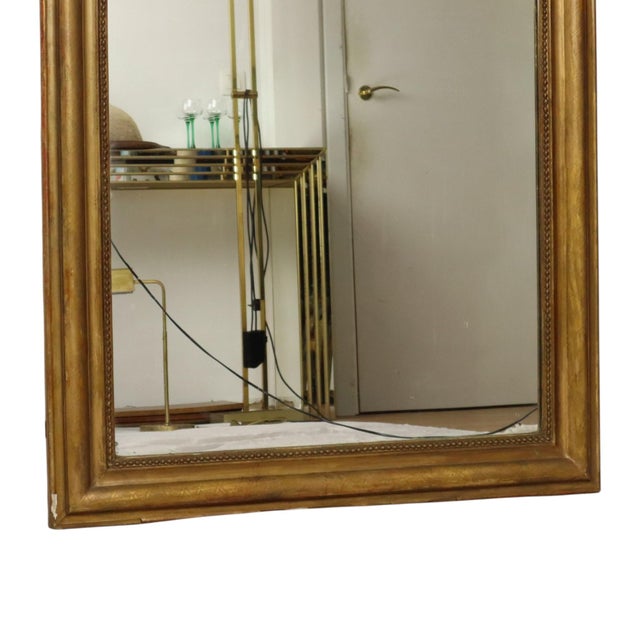 Antique French Gilt Louis Philippe Mirror, 1890s For Sale - Image 14 of 18