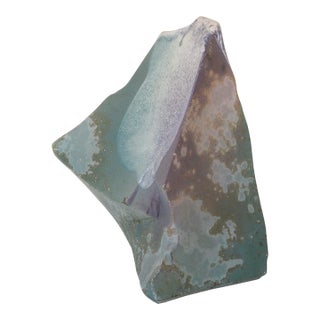 Vintage Tony Evans Modernist Freeform Glacier Vase For Sale