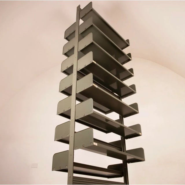 Large Congress Bookcase by Lips Vago, 1960s For Sale - Image 11 of 18