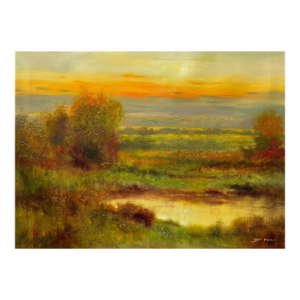 Jeff Dixon 38 X 28 Signed Original Landscape Painting