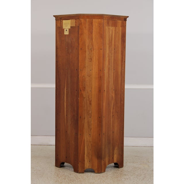 Pair Stickley Cherry Valley Corner China Cabinets For Sale - Image 16 of 18