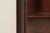 R. J. Horner Style American Empire Carved Mahogany Glass Front Triple Bookcase Cabinet, Circa 1890s For Sale - Image 9 of 13