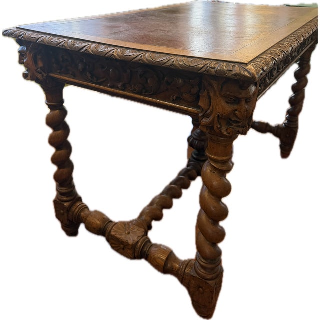 R. J. Horner & Co. Late 18th Century Attributed to R J Horner Library Desk For Sale - Image 4 of 7