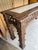 72" Vintage British Colonial Console Table For Sale - Image 9 of 15