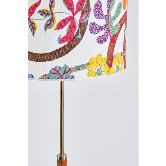 Brown Teak G34 Floor Lamp by Alf Svensson for Bergboms, Sweden, 1960s For Sale - Image 8 of 14