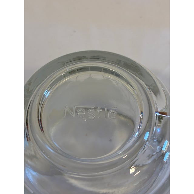 Glass 1970s Etched World Map Glass Mugs, Set of 6 For Sale - Image 7 of 11
